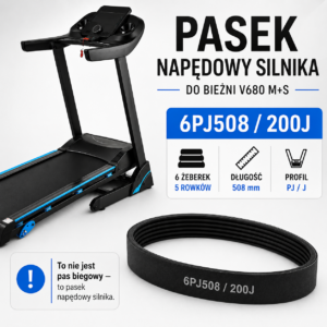 Pasek napędowy 6PJ508 200J do bieżni Urbogym V680MS