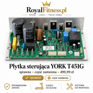 Płytka sterująca do bieżni YORK T451G