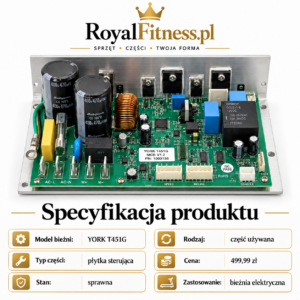 Płytka sterująca do bieżni YORK T451G