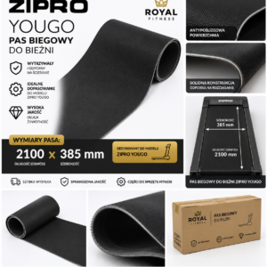 Struktura powierzchni pasa biegowego ZIPRO Yougo