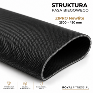 Struktura powierzchni pasa biegowego ZIPRO Newlite