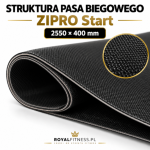 Struktura powierzchni pasa biegowego ZIPRO Start