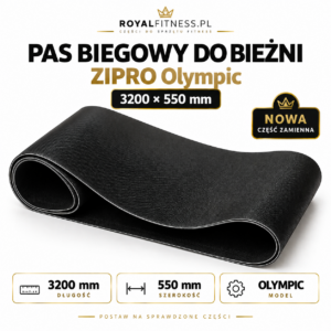 Pas biegowy do bieżni ZIPRO Olympic 3200 × 550 mm
