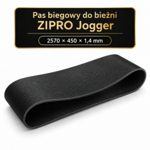 Pas biegowy do bieżni ZIPRO Jogger 2570 × 450 × 1,4 mm