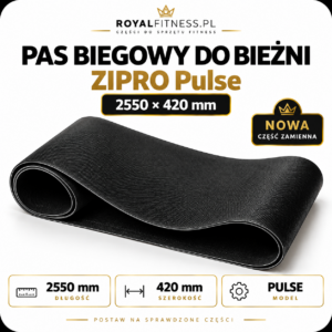 Pas biegowy do bieżni ZIPRO Pulse 2550 × 420 mm