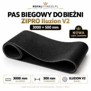 Pas biegowy do bieżni ZIPRO Iluzion V2 3000 × 500 mm