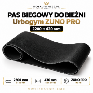 Pełny pas biegowy do Urbogym ZUNO PRO 2200 × 430 mm