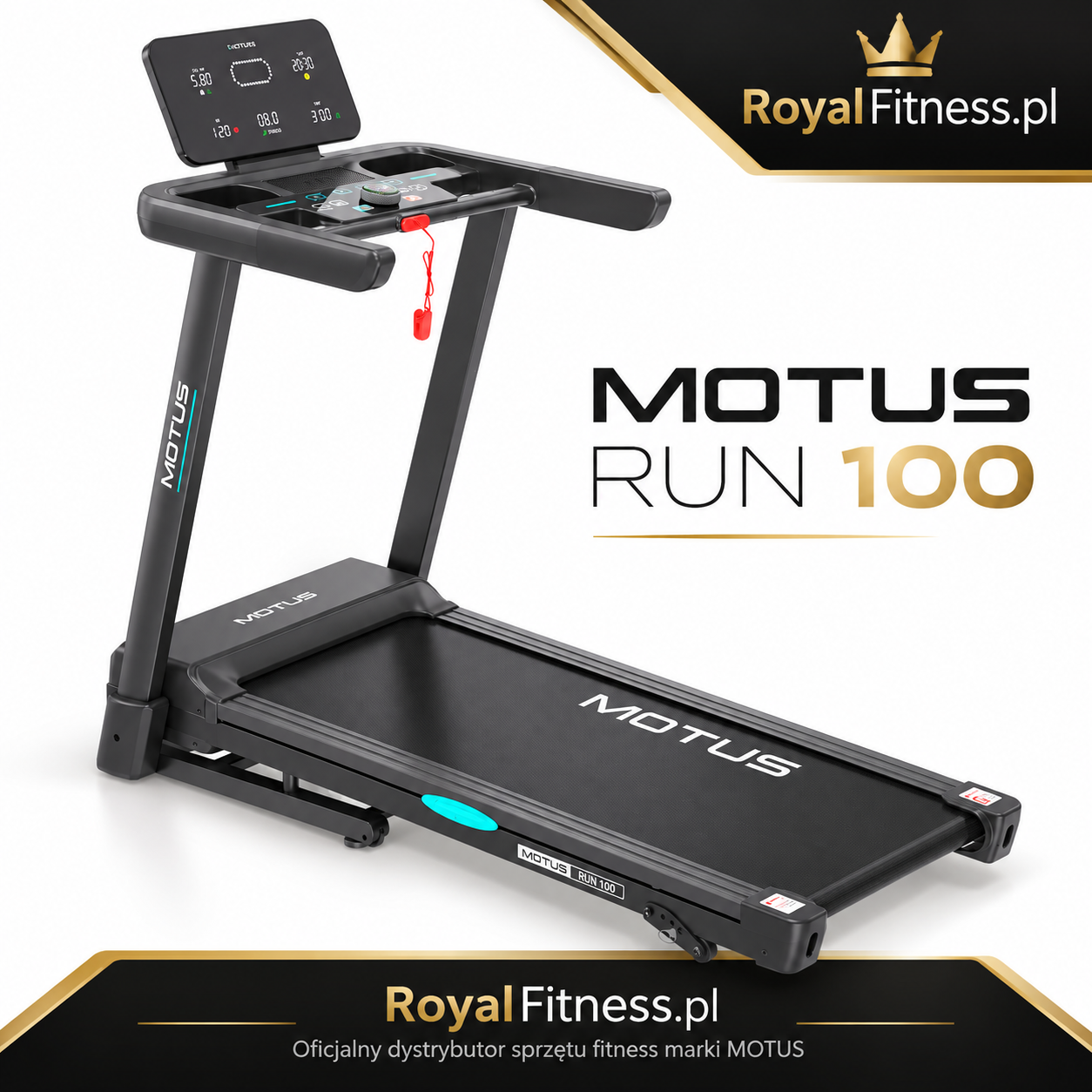 MOTUS RUN 100 – Miniatura produktu | RoyalFitness Bieżnia MOTUS RUN 100 — miniatura produktu