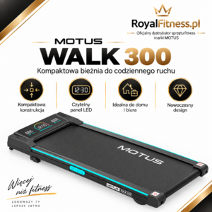 Bieżnia MOTUS WALK 300 — prezentacja modelu